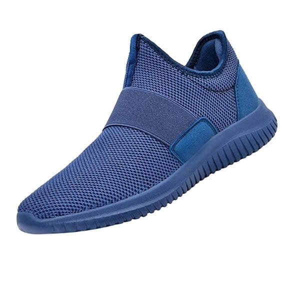 Gym Shoes Breathable Laceless Knitted Mens Slip-on Shoes - World Gift Deals
